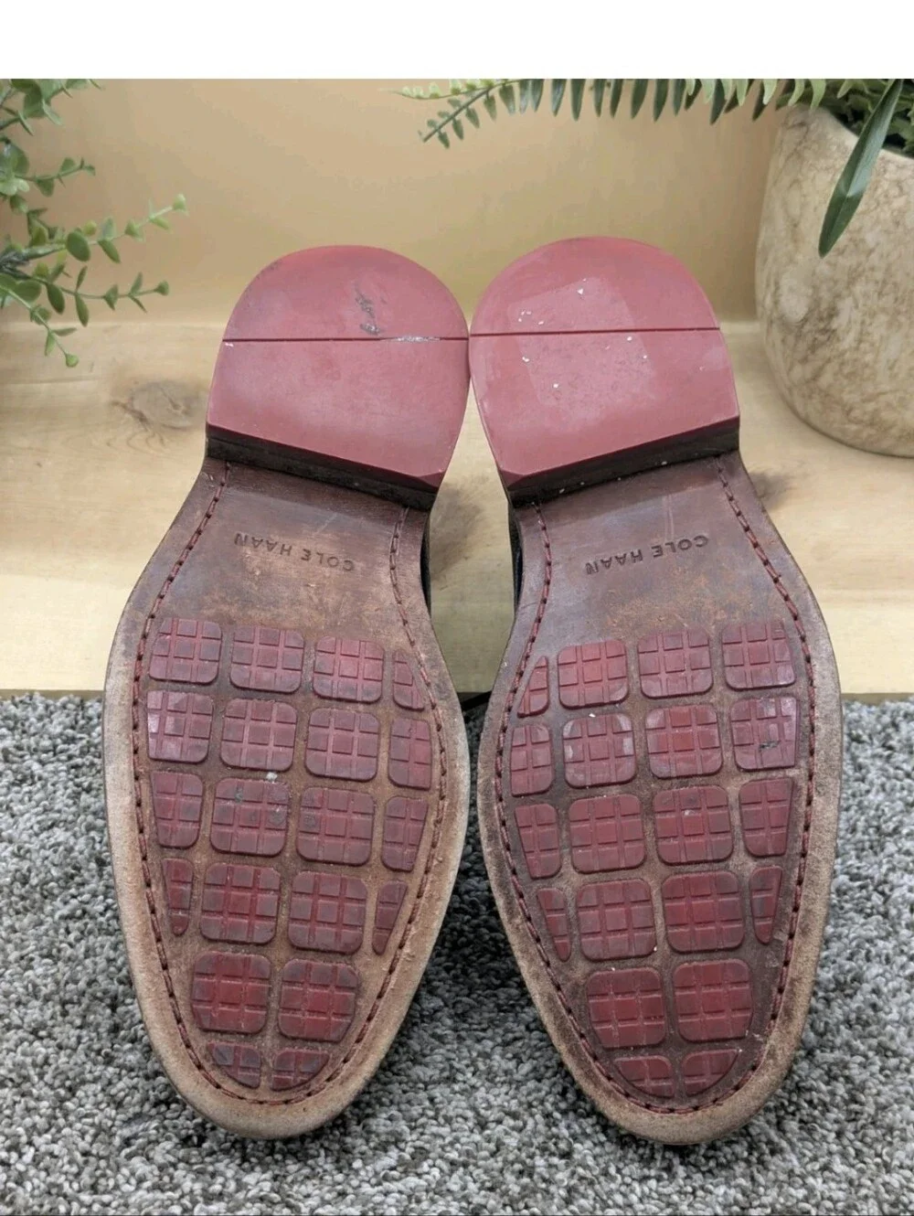 Cole Haan Men's Size 8 Colton Winter Chukka Boots Heeled Water Resistant